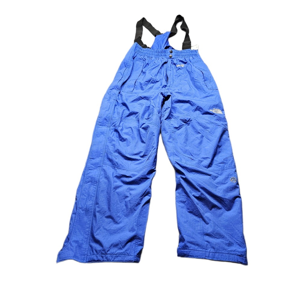 The North Face Summit Series Gore-Tex XCR Ski Bib Pants Mens Large Blue Full Zip